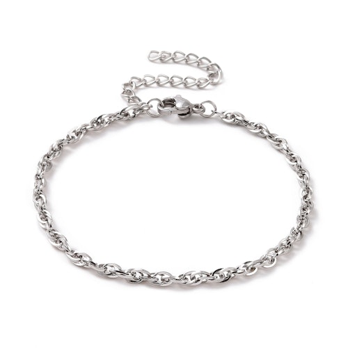 Armband Rope Silver