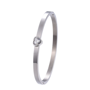 Bangle Cuore Silver