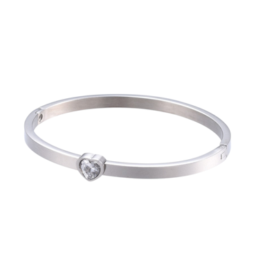 Bangle Cuore Silver