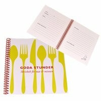 Goda Stunder - Skrivbok för mat & minnen