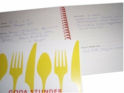 Goda Stunder - Skrivbok för mat & minnen