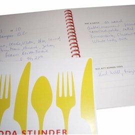 Goda Stunder - Skrivbok för mat & minnen