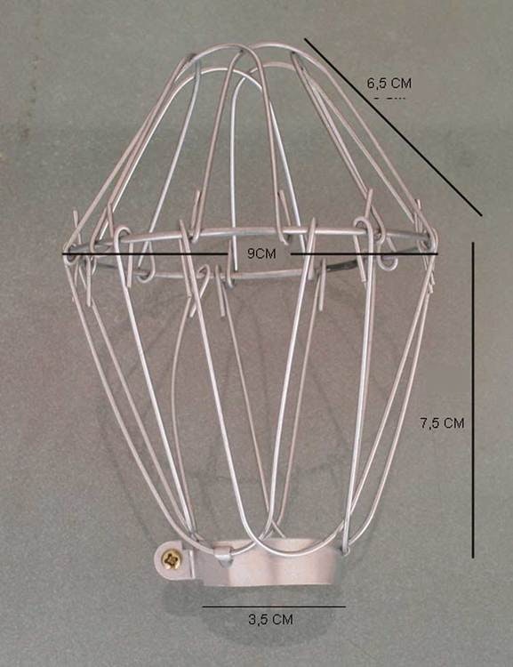 Lampa Veilleuse, återvunnet papper