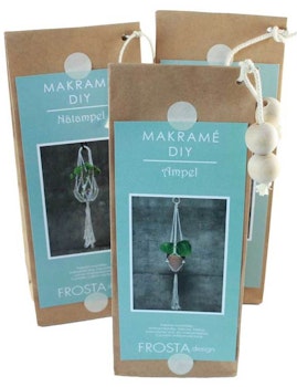 Väggbonad makramé Tussilago, DIY