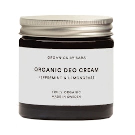 Organics By Sara-Deo Cream Peppermint & Lemongrass