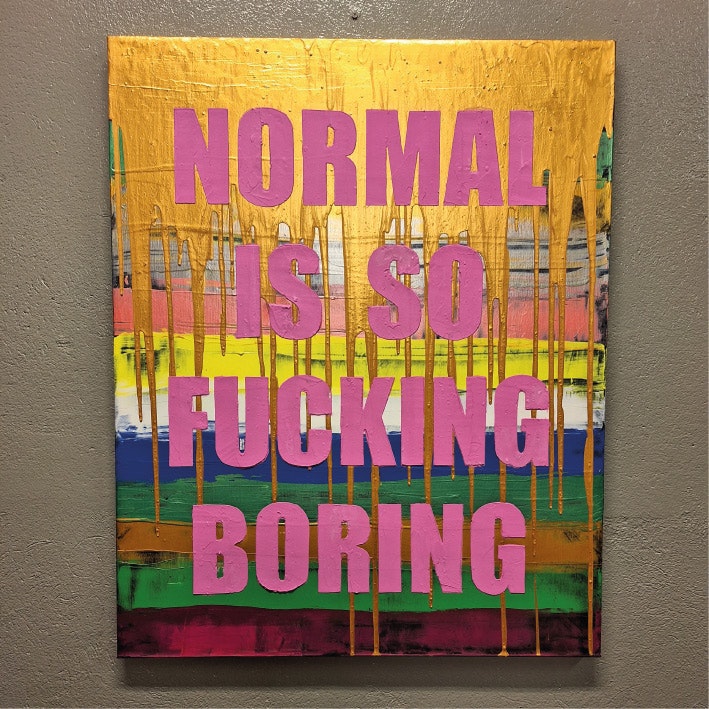 NORMAL IS SO FUCKING...