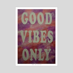 PRINT-GOOD VIBES ONLY No3