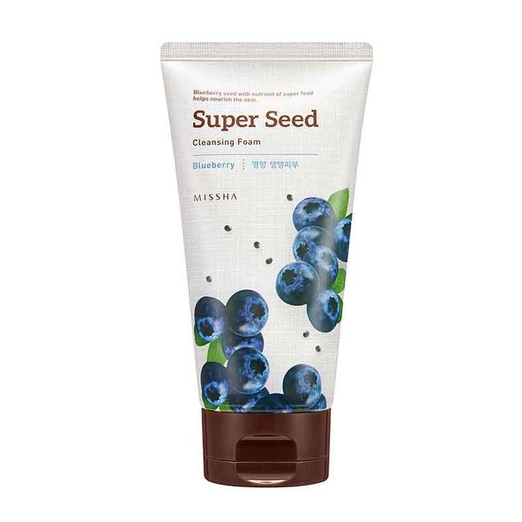 MISSHA Super Seed Blueberry Cleansing Foam