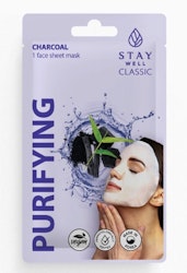 Stay Well Classic Mask Purifying Charcoal, 10-pack