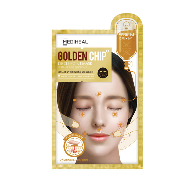 MEDIHEAL Circle Point Golden Chip Mask