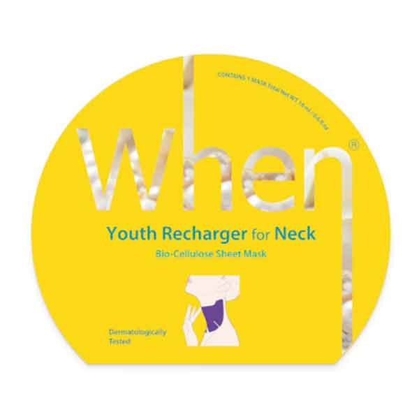 When Youth Recharging for Neck Bio Cellulose Sheet Mask