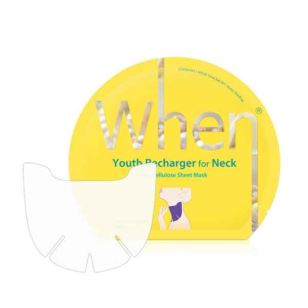 When Youth Recharging for Neck Bio Cellulose Sheet Mask