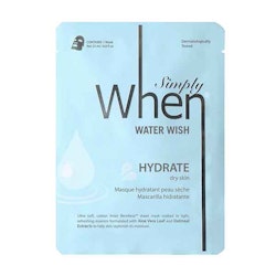 Simply WHEN Water Wish Hydrate Sheet Mask
