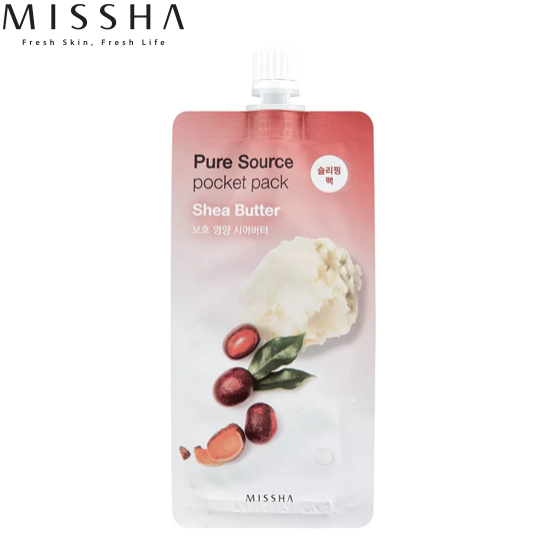 MISSHA Pure Source Pocket Pack Sleeping Mask - Shea Butter