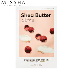 MISSHA Airy Fit Sheet Mask Shea Butter, kort datum - 70% rabatt!