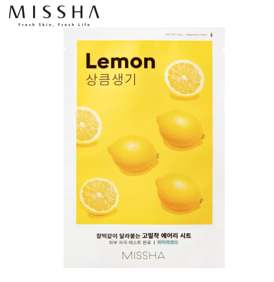 MISSHA Airy Fit Sheet Mask Lemon