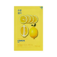 Ansiktsmask - Holika-Holika Pure Essence Mask Sheet  Lemon