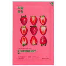 Pure Essence Mask Sheet  Strawberry