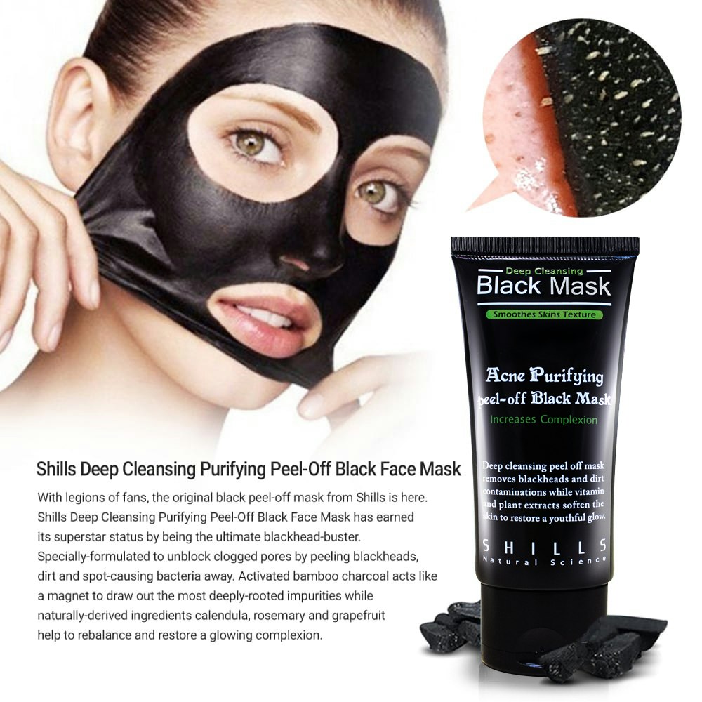 SHILLS Purifying Peel-off Black Mask - Bonnybonny.se - K-Beauty - Köp  koreansk hudvård