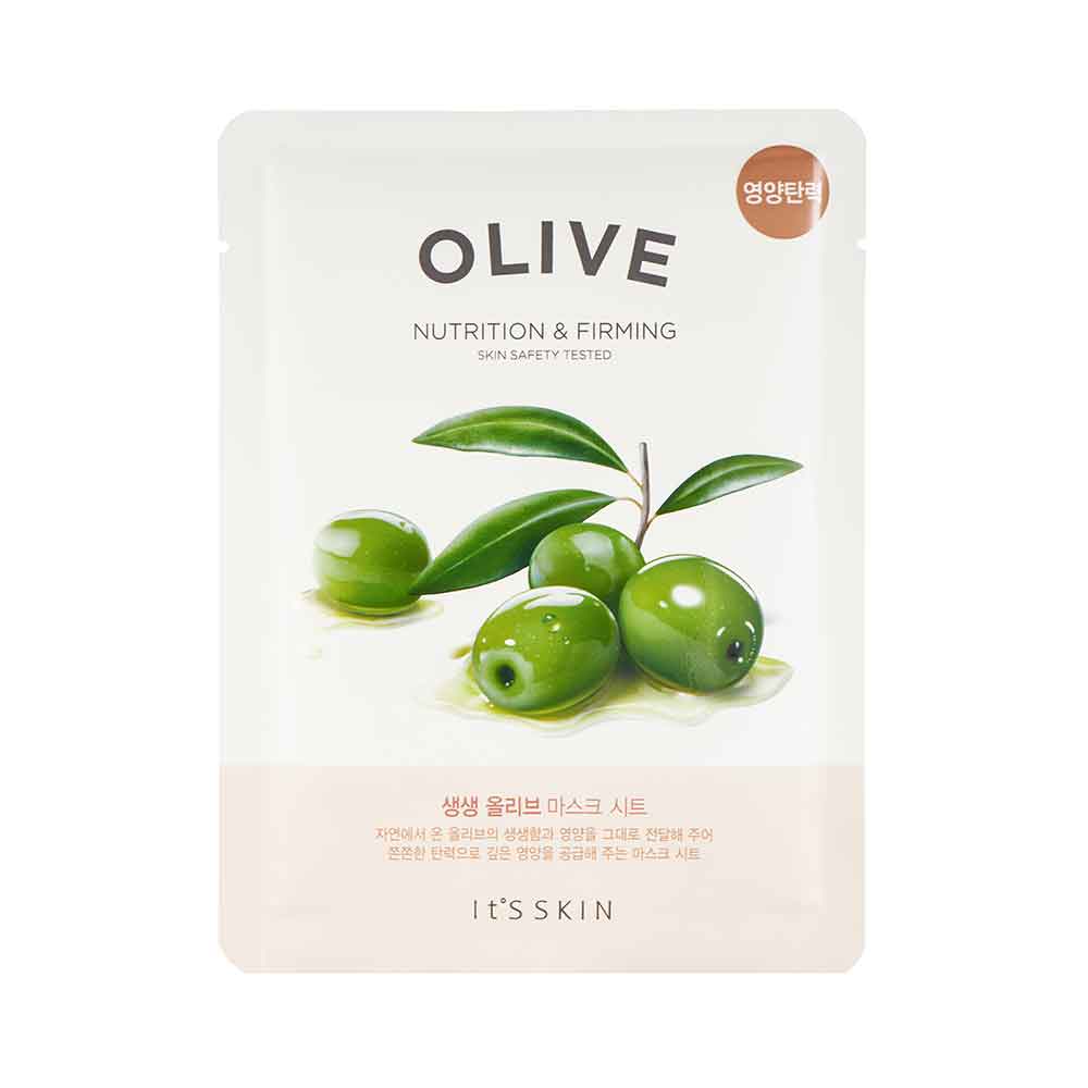 It's Skin The Fresh Mask Sheet - Olive - Nutrition & Firming
