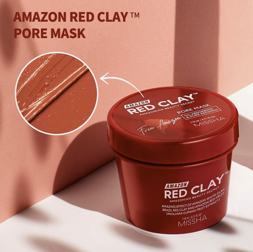 MISSHA Amazon Red Clay Pore Mask