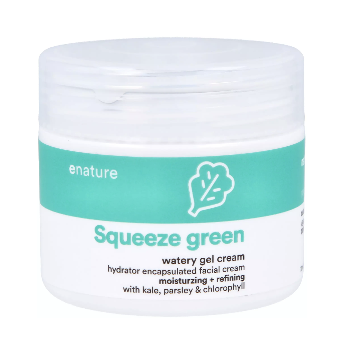 E NATURE Squeeze Green Watery Gel Cream, kort datum - 70% rabatt!