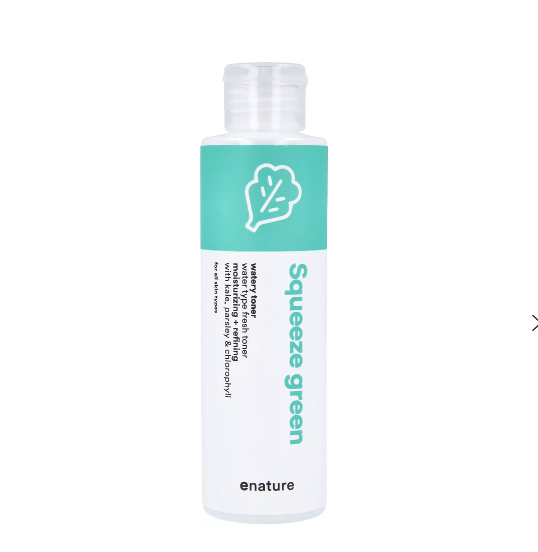 E NATURE Squeeze Green Watery Toner