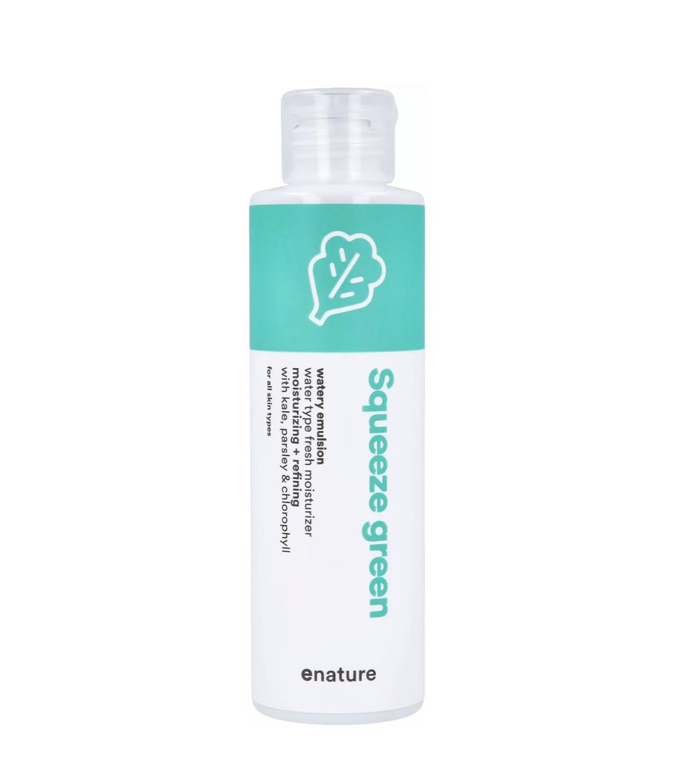 E NATURE Squeeze Green Watery Emulsion