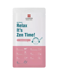 Leaders Relax It's Zen Time! Sheet Mask, kort datum - 70% rabatt!