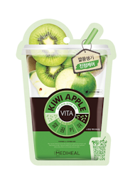 MEDIHEAL Vita Apple Kiwi Mask, kort datum - 50% rabatt!