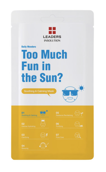 Leaders Too Much Fun In The Sun? Sheet Mask