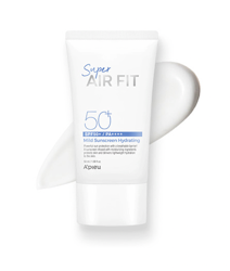 A´pieu Super Air Fit Mild Sunscreen Hydrating SPF50+/Pa++++, kort datum - 50% rabatt!