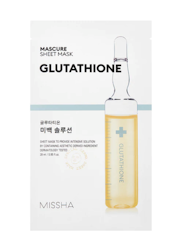 MISSHA Mascure Whitening Solution Sheet Mask Glutathione