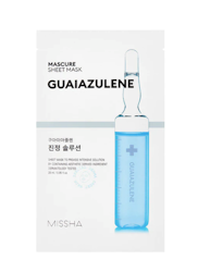 MISSHA Mascure Calming Solution Sheet Mask Guaiazulene