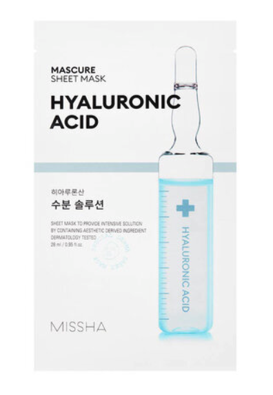 MISSHA Mascure Hydra Solution Sheet Mask Hyaluronic Acid