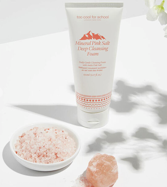 TCFS Mineral Pink Salt Deep Cleansing Foam, kort datum - 70% rabatt!