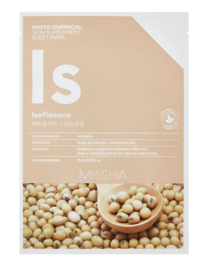 MISSHA Phyto-chemical Skin Supplement Sheet Mask Isoflavone