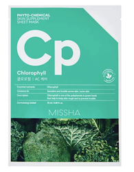 MISSHA Phyto-chemical Skin Supplement Sheet Mask Chlorophyll