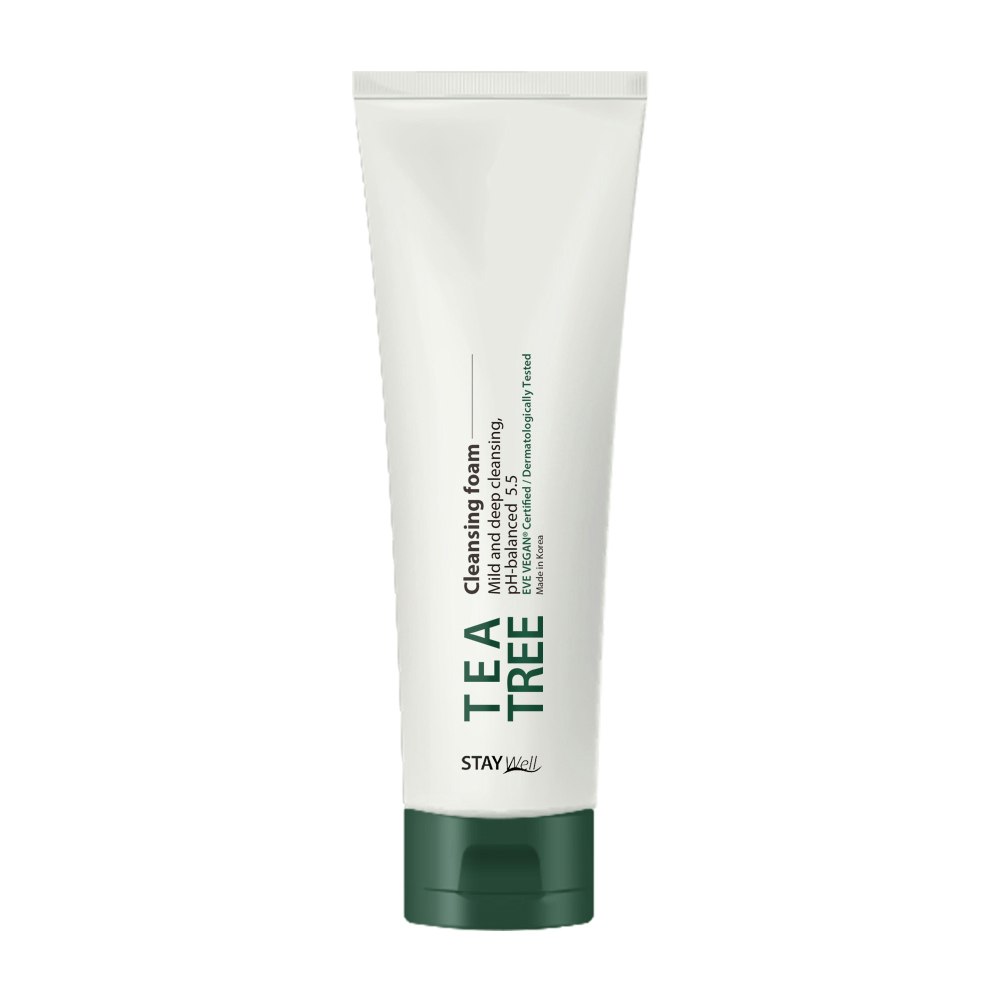 Stay Well Vegan Tea Tree Cleansing Foam