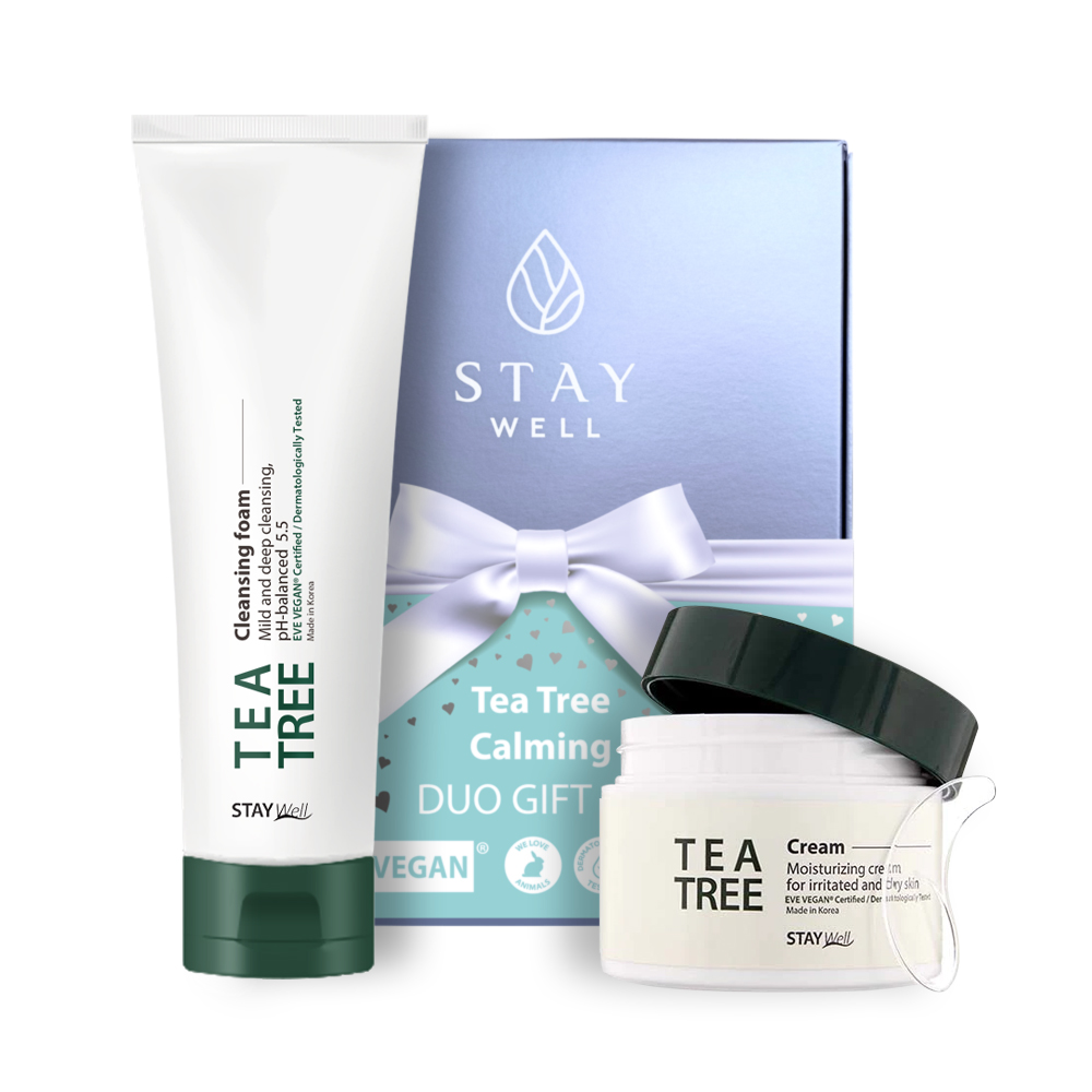 Stay Well Vegan Tea Tree Calming Duo Set
