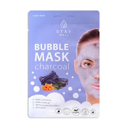 STAY WELL Deep Cleansing Bubble Mask Charcoal