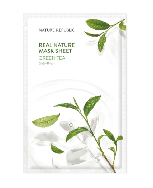 NATURE REPUBLIC Real Nature Green Tea Mask Sheet