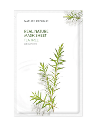 NATURE REPUBLIC Real Nature Tea Tree Mask Sheet