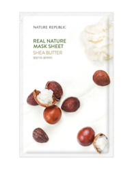 NATURE REPUBLIC Real Nature Shea Butter Mask Sheet