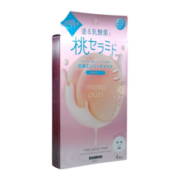 Momopuri Milky Jelly Serum Sheet Mask 4-pack