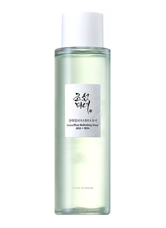 Beauty of Joseon Green Plum Refreshing Toner: AHA & BHA