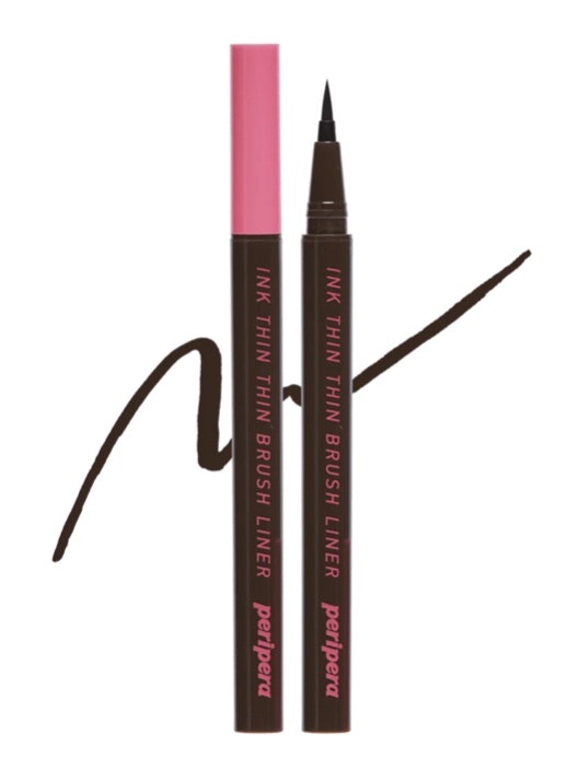 Peripera Ink Thin Thin Brush Liner 02 Brown Film