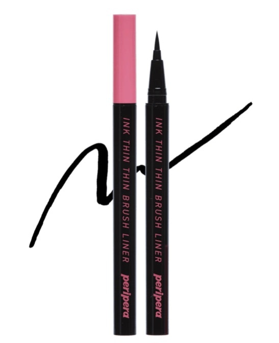 Peripera Ink Thin Thin Brush Liner 001 Black Noir