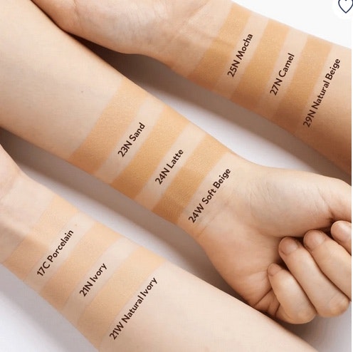 TIRTIR Mask Fit Red Mini Cushion 27N Camel, 4.5g