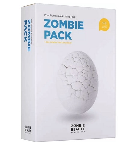 ZOMBIE BEAUTY by SKIN1004 – Zombie Pack & Activator Kit (8 st) – Uppstramande Ansiktsmask med Aktivt Puder & Gel